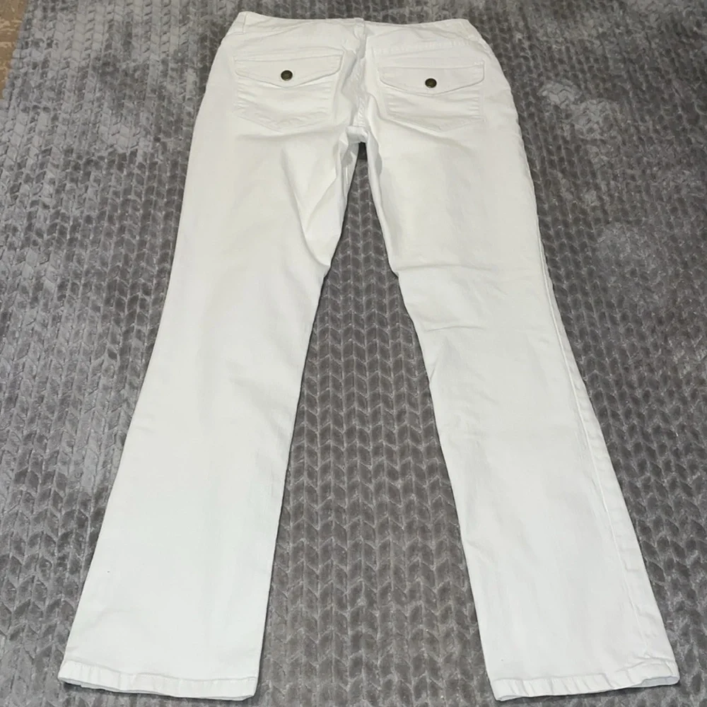 LRL Lauren Jeans Co Ralph Lauren White Jeans.  Size 8.